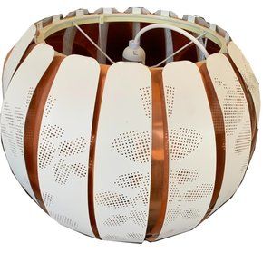 IKEA Overud Lamp shade (white and copper)